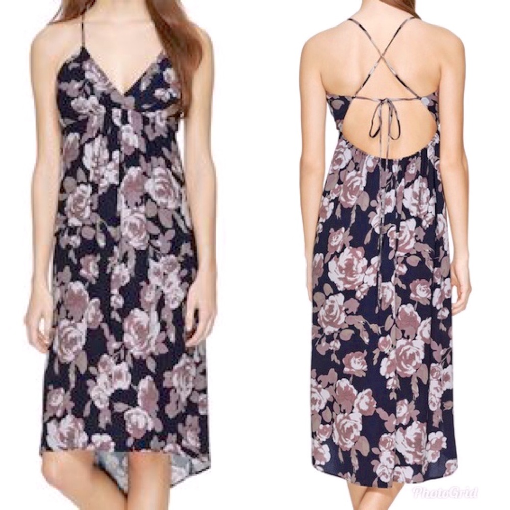 Aritzia Wilfred Cosimo strappy back midi dress - 0